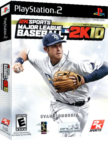Major League Baseball 2K10 — box-3D (US)