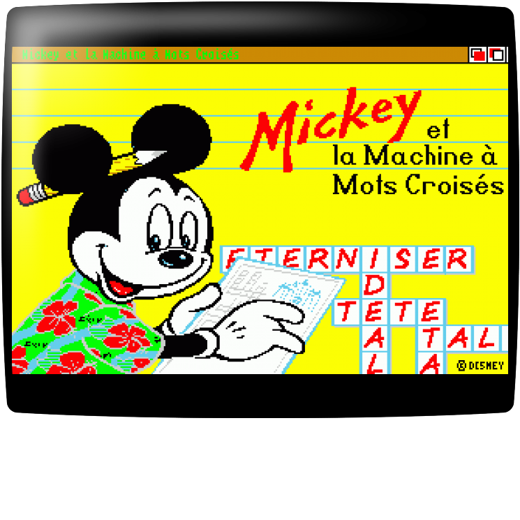 Mickey et la Machine a Mots Croises — mixrbv1 (WOR)