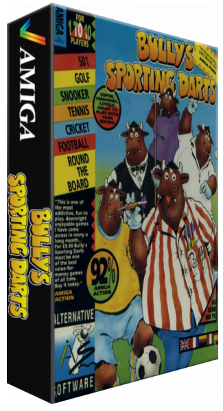Bully's Sporting Darts — box-3D (EU)