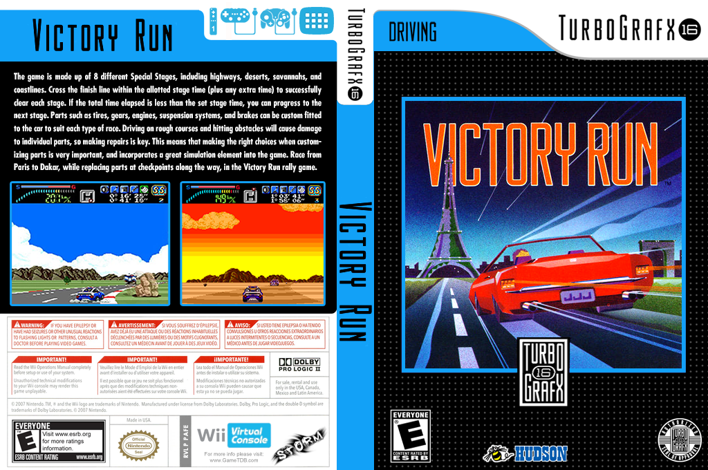 Victory Run — box-texture (US)