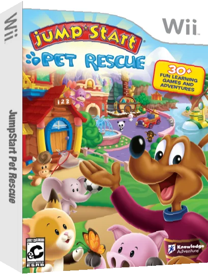 JumpStart Pet Rescue — box-3D (US)