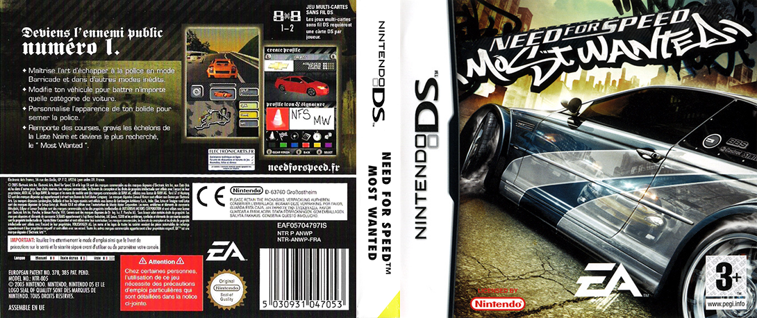 Need For Speed - Most Wanted — box-texture (FR)