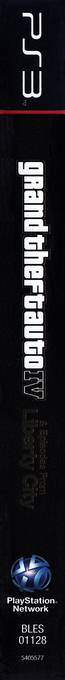 Grand Theft Auto IV & Episodes from Liberty City — box-2D-side (DE)