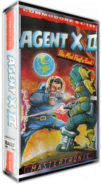 Agent X 2 - The Mad Prof's Back — box-3D (EU)