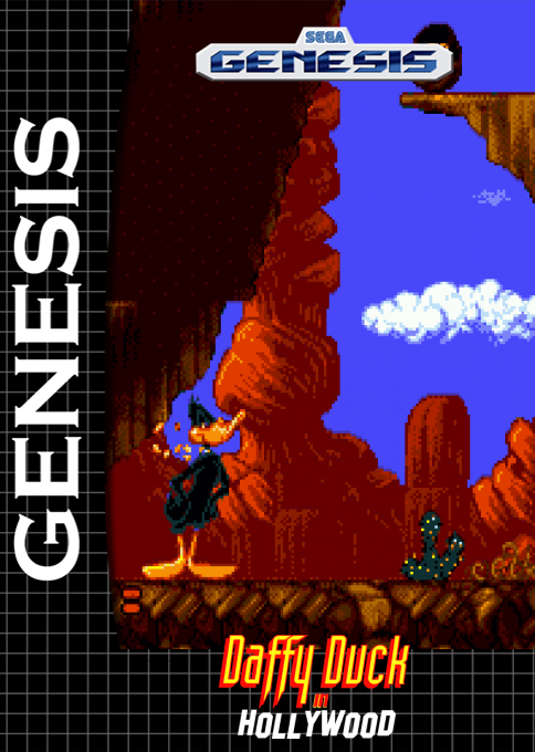 Daffy Duck In Hollywood — box-2D (SS)