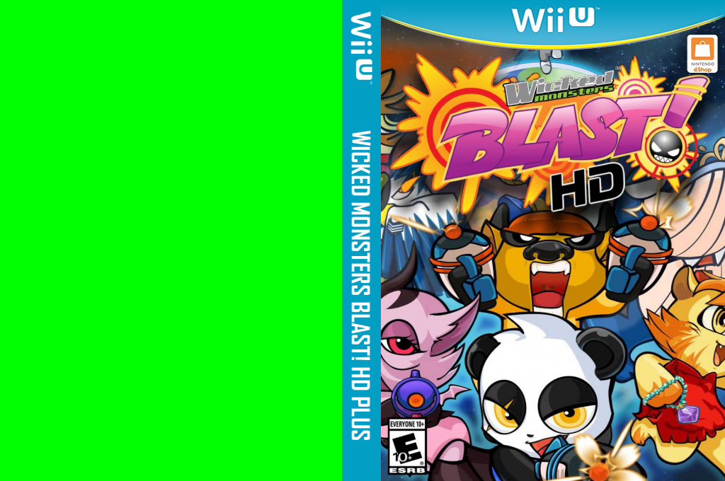 Wicked Monsters: BLAST! — box-texture (US)