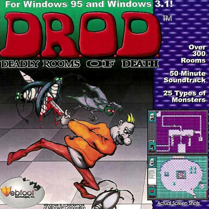 Deadly Rooms of Death box art