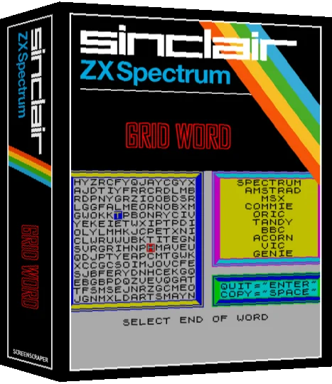 Grid Word — box-3D (SS)