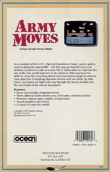 Army Moves — box-2D-back (US)
