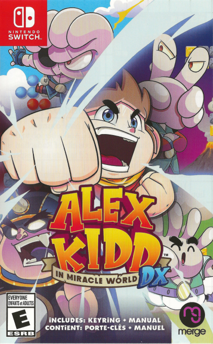 Alex Kidd in Miracle World DX box art