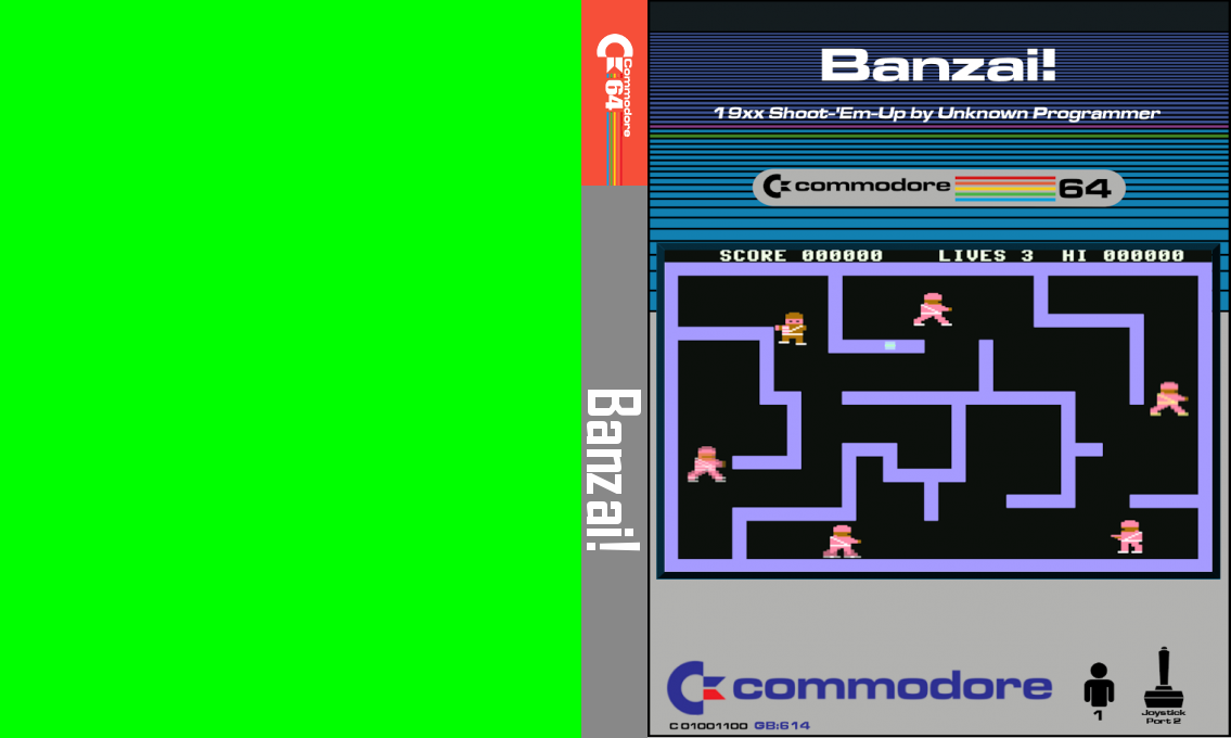 Banzai! — box-texture (CUS)