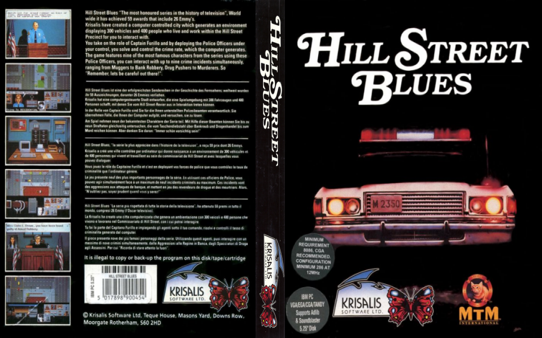 Hill Street Blues — box-texture (EU)