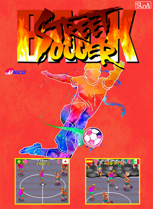 Back Street Soccer box art