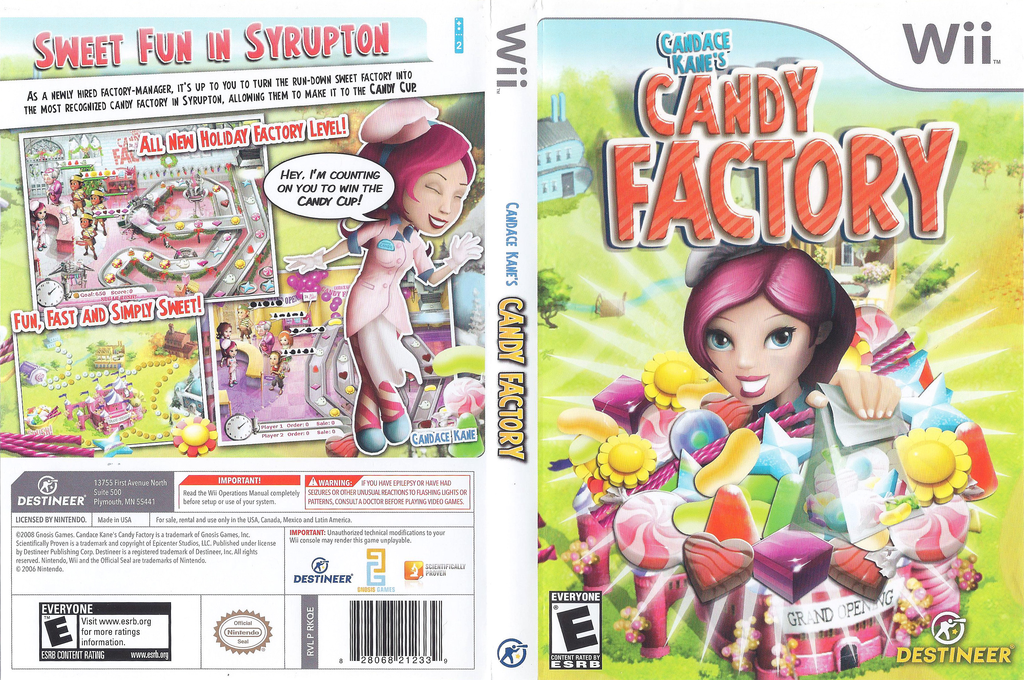 Candace Kane's Candy Factory — box-texture (US)