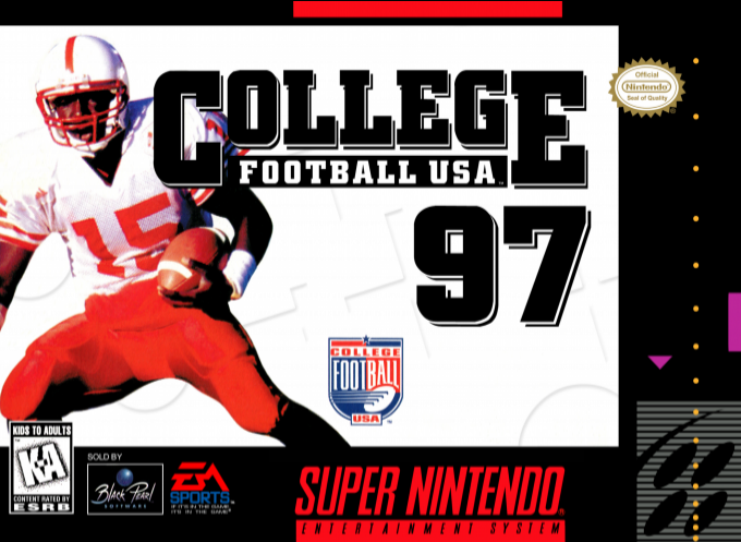College Football Usa 97 box art