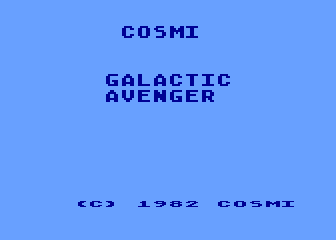 Galactic Avenger — sstitle (WOR)