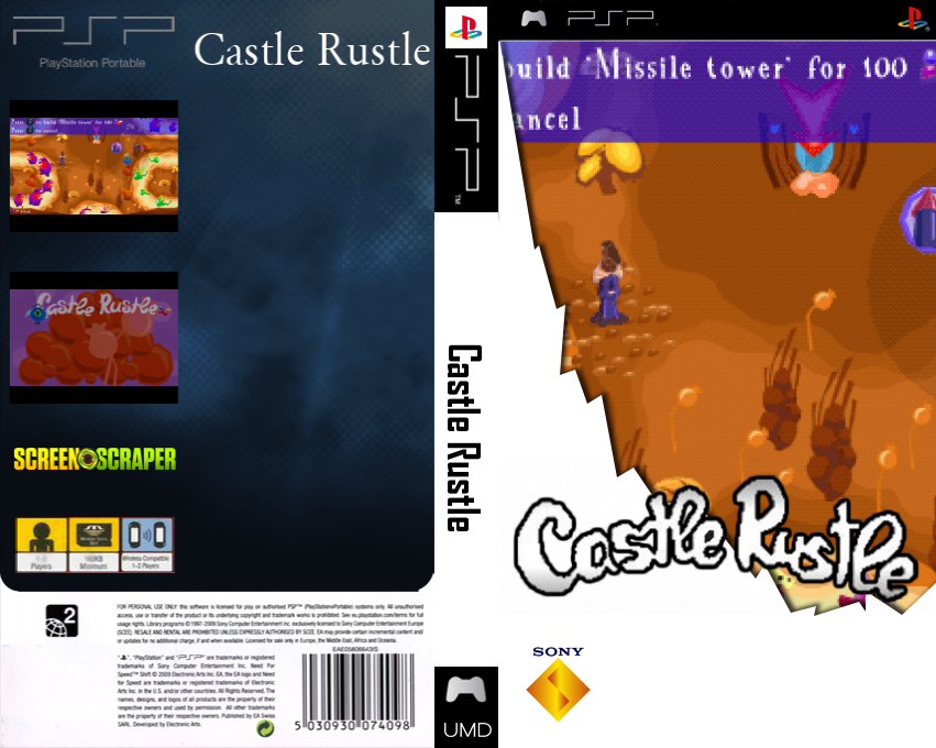 Castle Rustle — box-texture (SS)