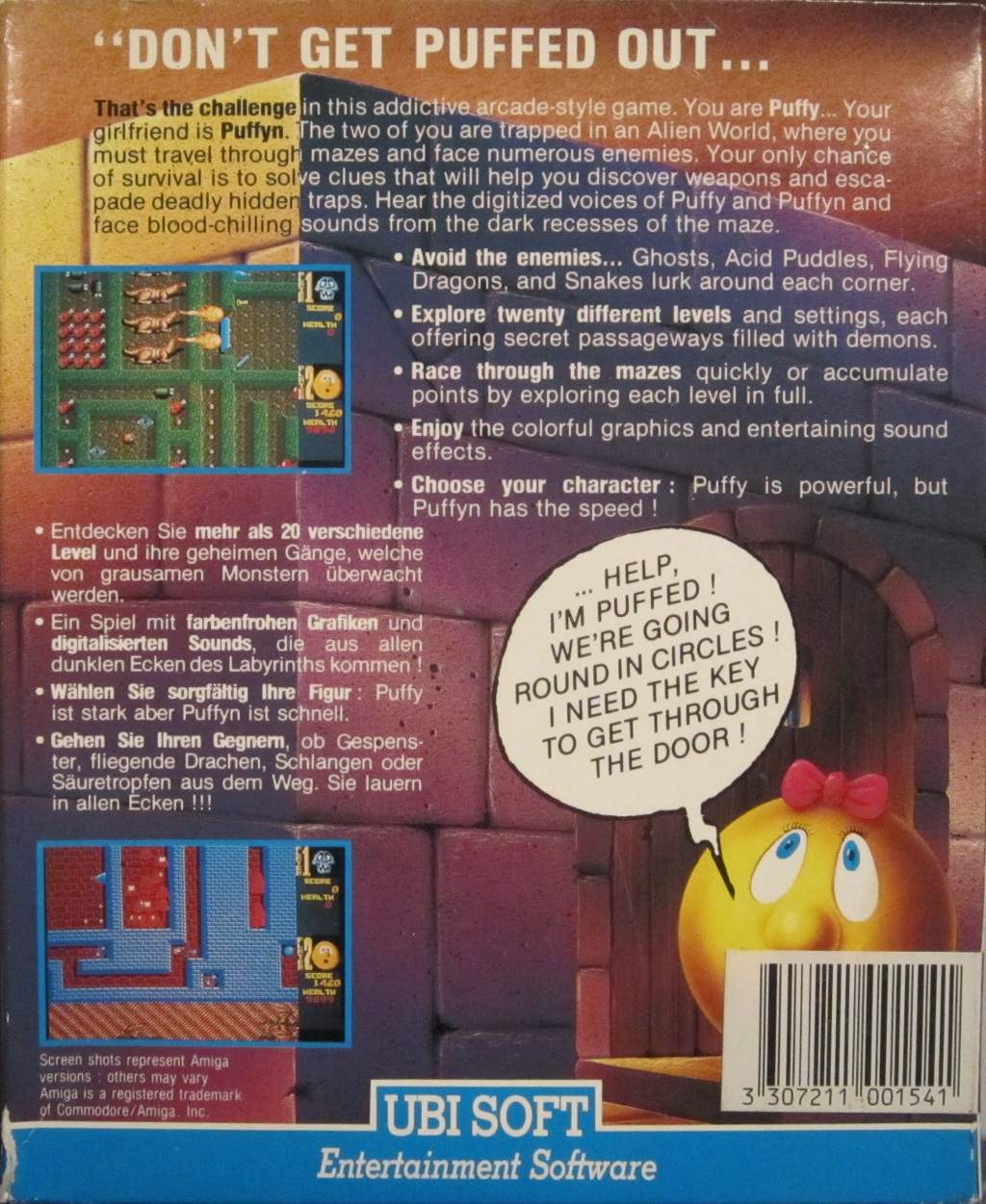 Puffy's Saga — box-2D-back (EU)