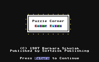 Color Tiles — sstitle (WOR)