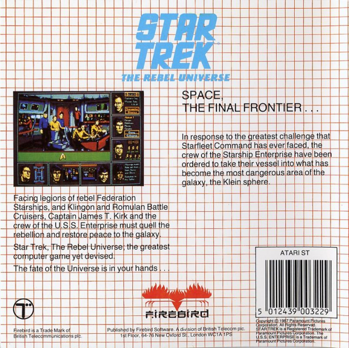 Star Trek - The Rebel Universe — box-2D-back (EU)