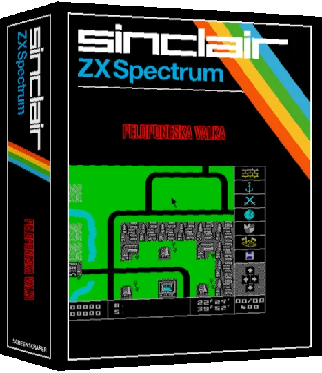 Peloponeska Valka — box-3D (SS)