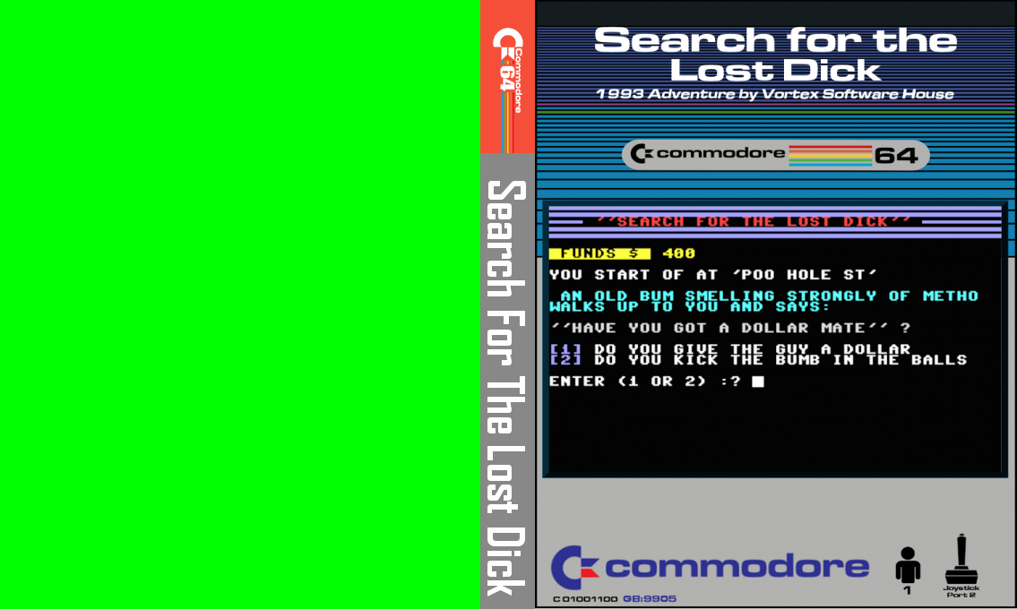Search for the Lost Dick — box-texture (CUS)