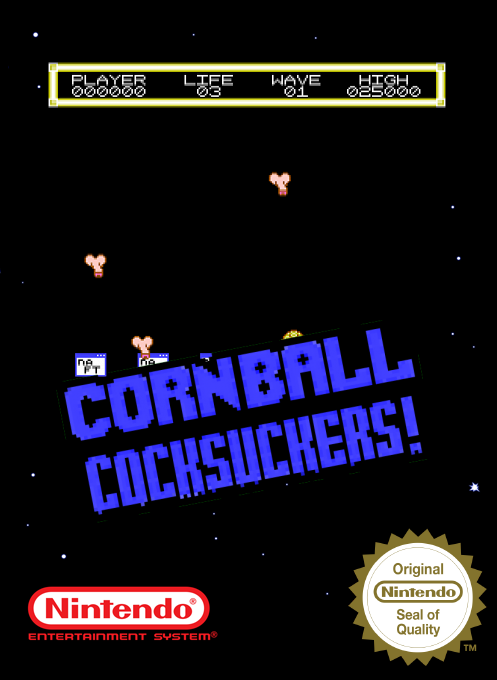 Cornball Cocksuckers box art