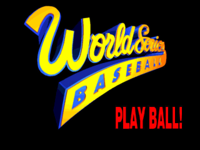 World Series Baseball '96 — ss (WOR)