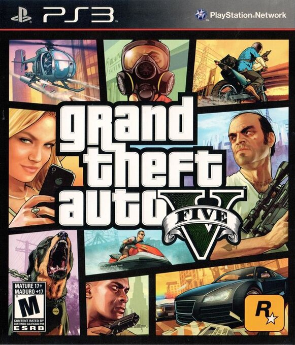 Grand Theft Auto V — box-2D (MEX)
