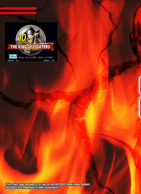 King Of Fighters 10th Anniversary, The — box-2D-back (EU)