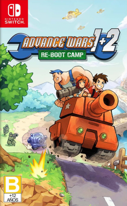Advance Wars 1+2 - Re-Boot Camp — box-2D (MEX)