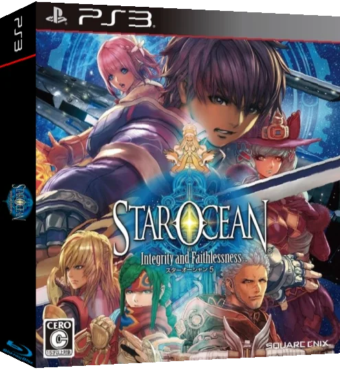 Star Ocean - Integrity and Faithlessness — box-3D (JP)