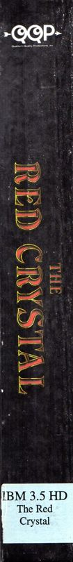 Red Crystal - The Seven Secrets Of Life, The — box-2D-side (US)