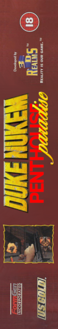 Duke Nukem's Penthouse Paradise — box-2D-side (WOR)