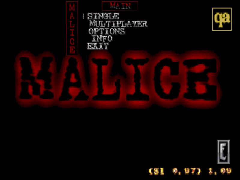 Malice - 23rd Century Ultraconversion for Quake — sstitle (WOR)