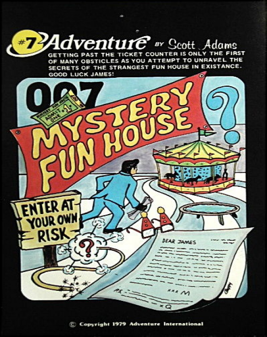 Mystery Fun House box art