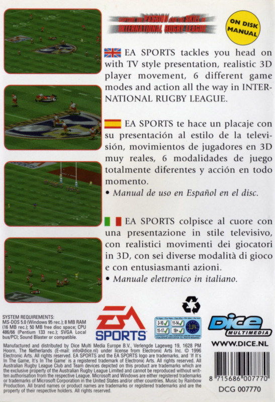 International Rugby League — box-2D-back (EU)