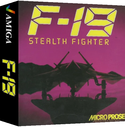 F-19 Stealth Fighter — box-3D (WOR)