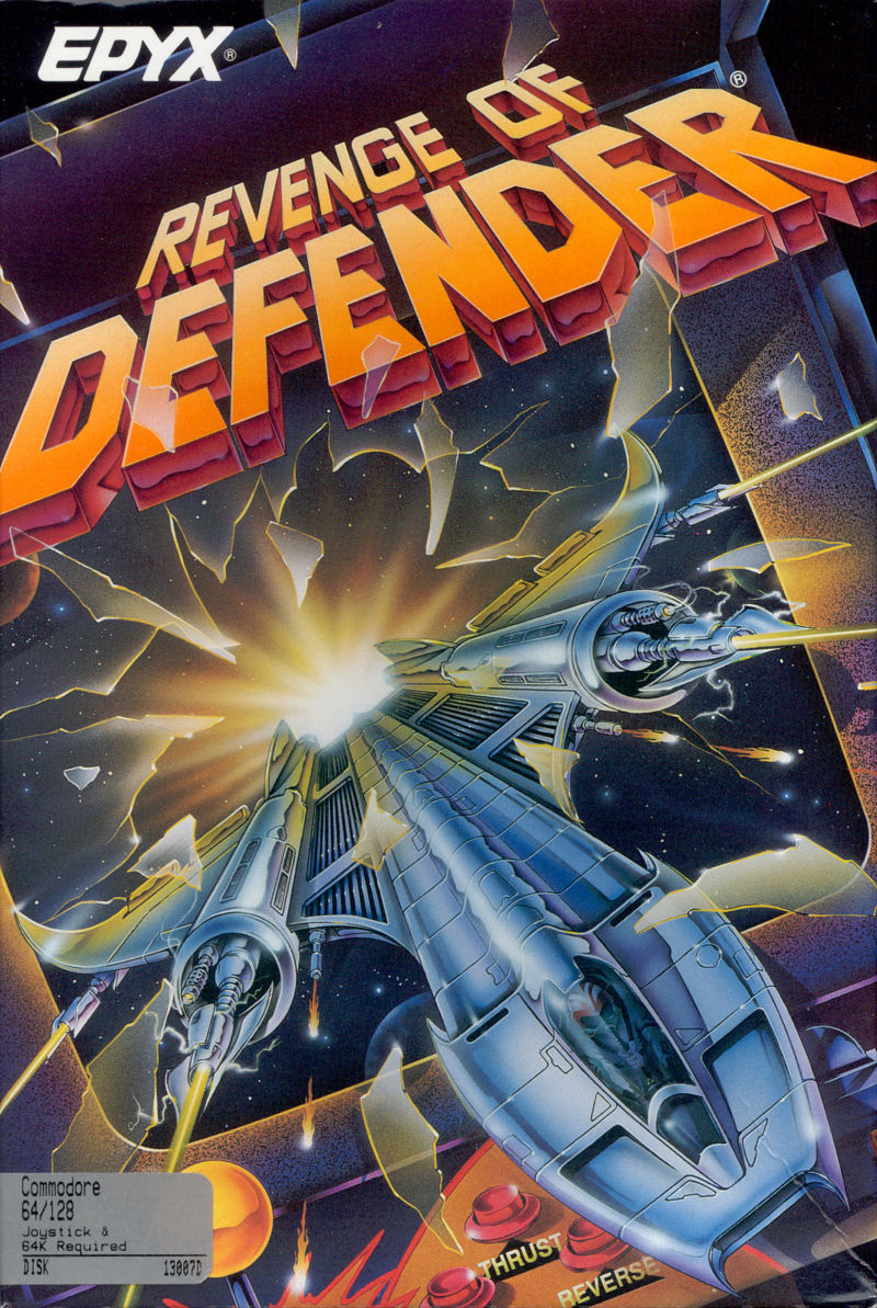 Revenge of Defender box art
