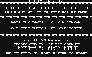 Brick's Revenge — sstitle (WOR)