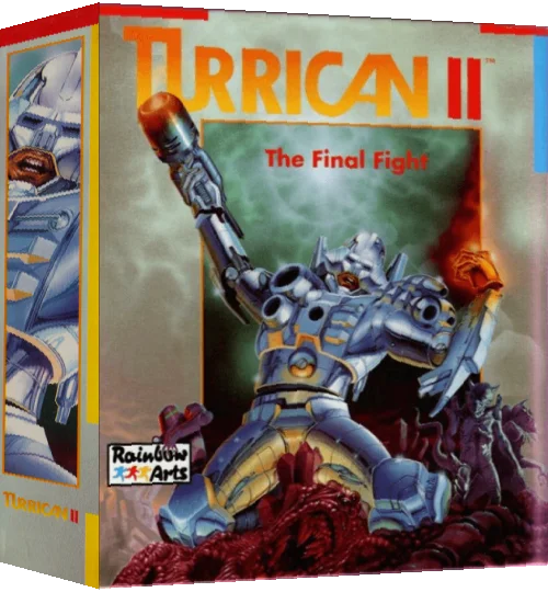 Turrican II - The Final Fight — box-3D (EU)