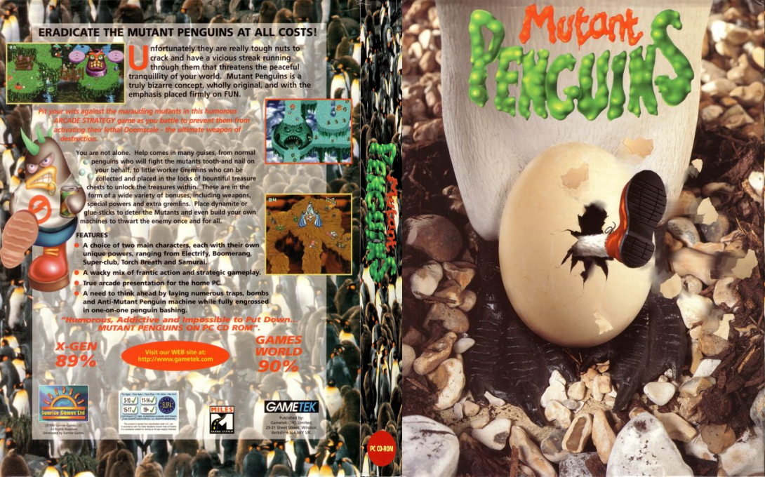 Mutant Penguins — box-texture (EU)