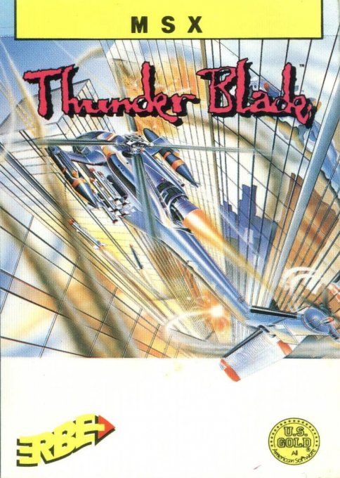 Thunder Blade box art