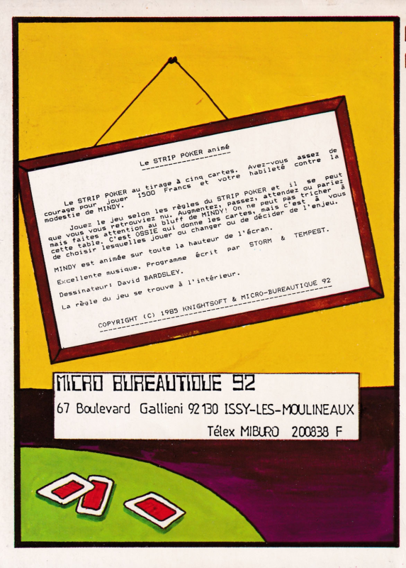 Animated Strip Poker — box-2D-back (FR)