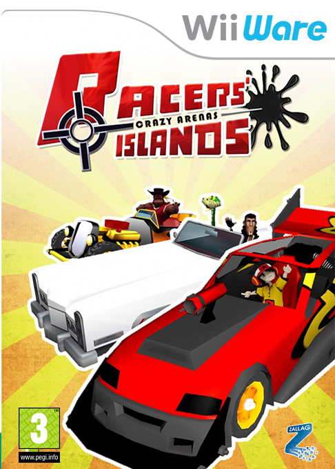 Racers' Islands - Crazy Arenas — box-2D (EU)