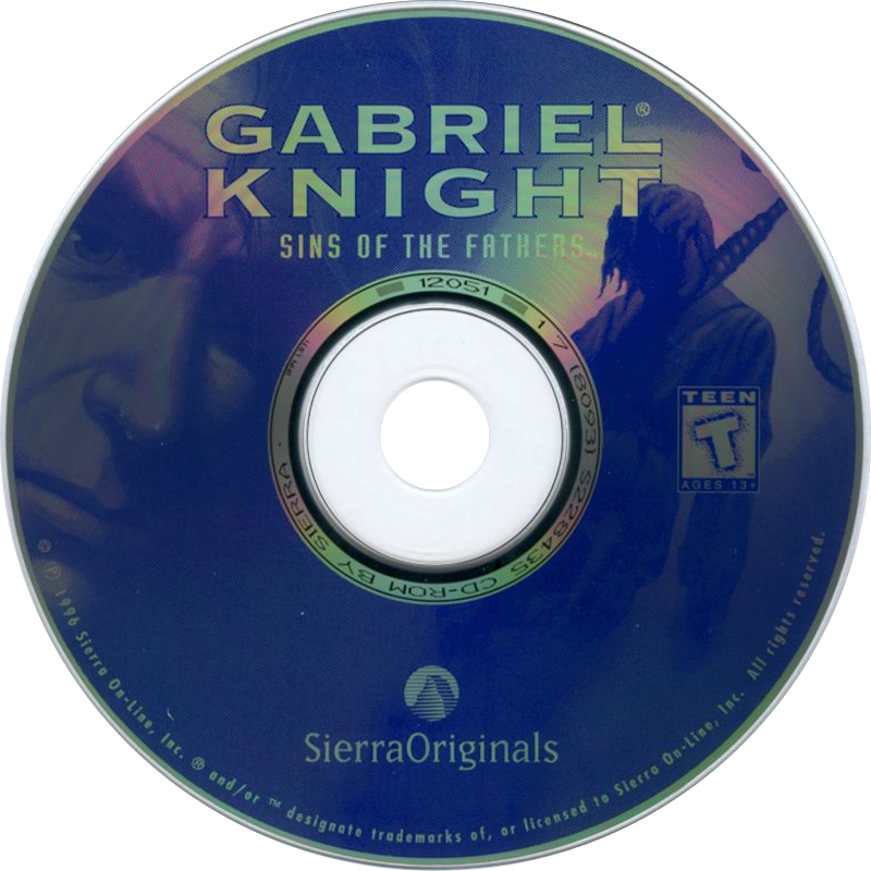Gabriel Knight: Sins of the Fathers — support-2D (US)