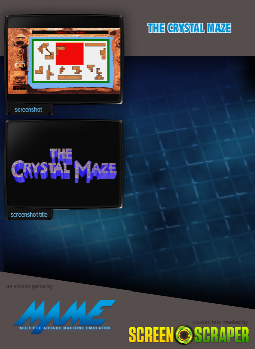 Crystal Maze, The — box-2D-back (SS)