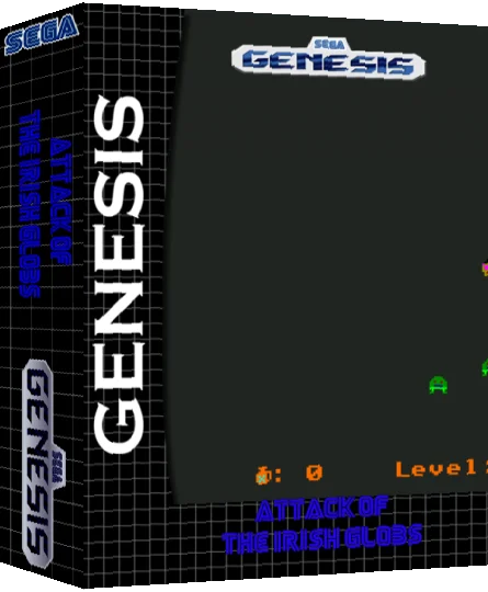 Attack of the Irish Globs — box-3D (SS)