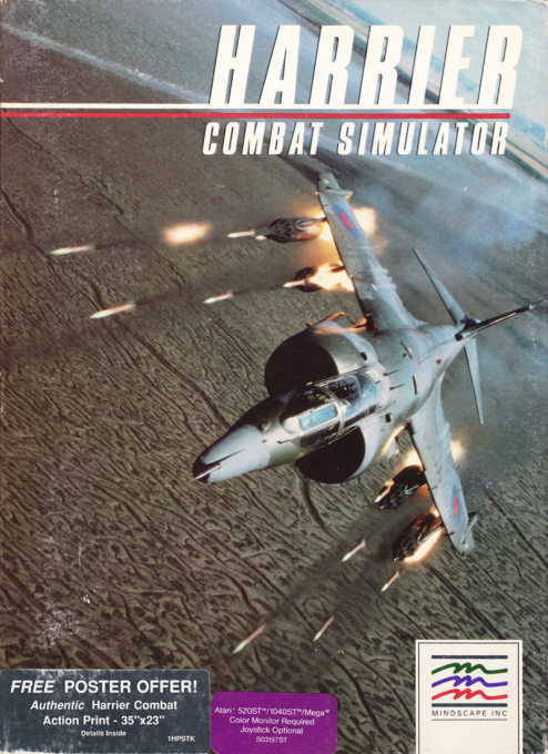 Strike Force Harrier box art