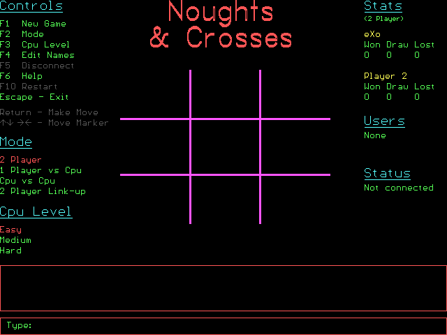 Noughts & Crosses box art